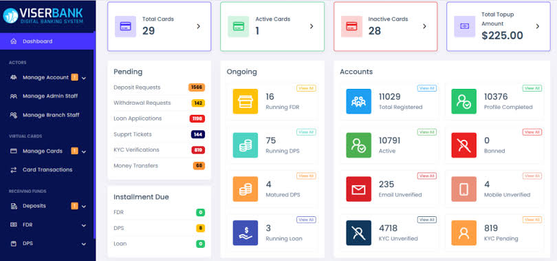 Banking Management Script — Digital Banking source code preview
