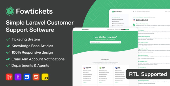 Support Ticket Script — Support / Ticketing source code preview